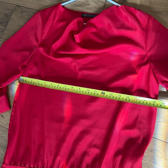 Outback Red Womens Medium Dress with drawstring waist and 2/3 length sleeves - Picture 7 of 8